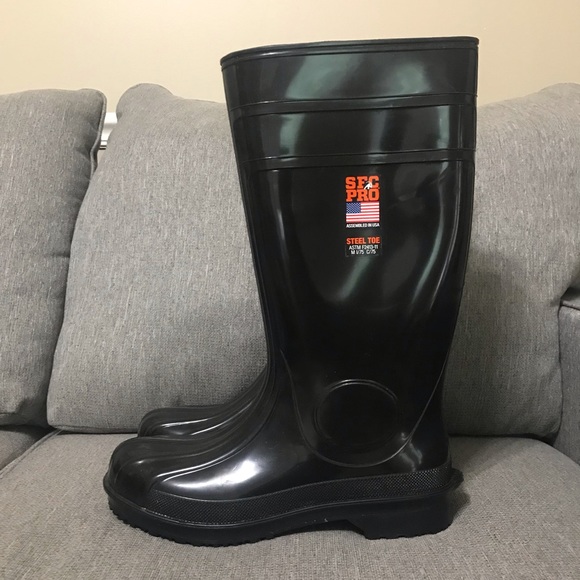 Shoes For Crews Other - Shoes For Crews Mens Slip Resistant Guardian IV Steel Toe Rubber Work Boot